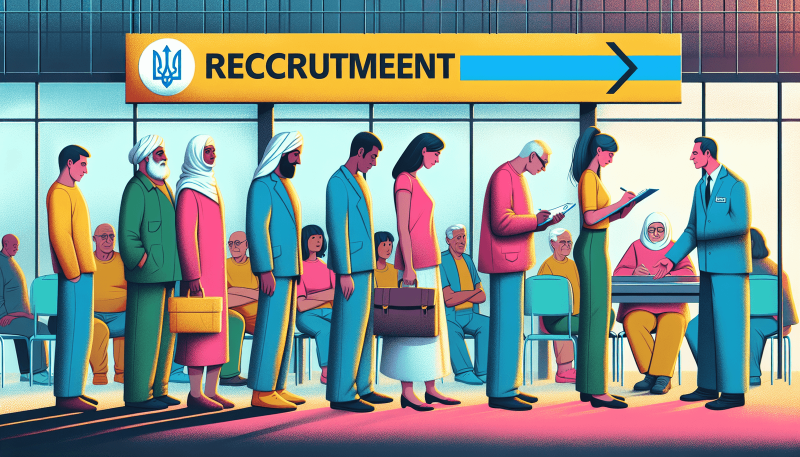 découvrez comment plus de 45 000 ukrainiens répondent à l'appel du devoir en se dirigeant vers les centres de recrutement militaire, dans un contexte de tensions croissantes et de mobilisation nationale.